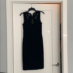 Eliza J velvet dress